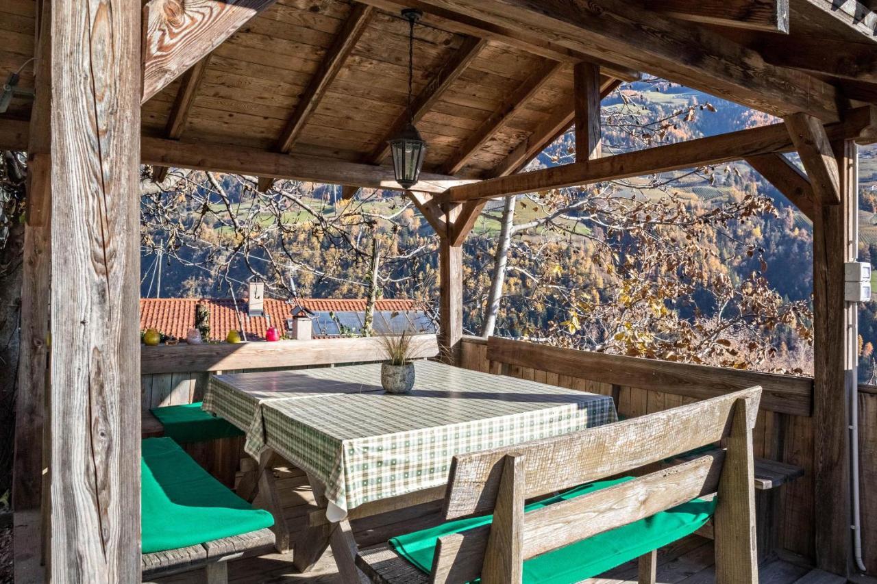 ריפיאנו Oberegghof Ferienwohnung Garten מראה חיצוני תמונה